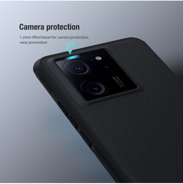 Nillkin Super Frosted PRO Back Cover för Xiaomi 13T/13T Pro Black