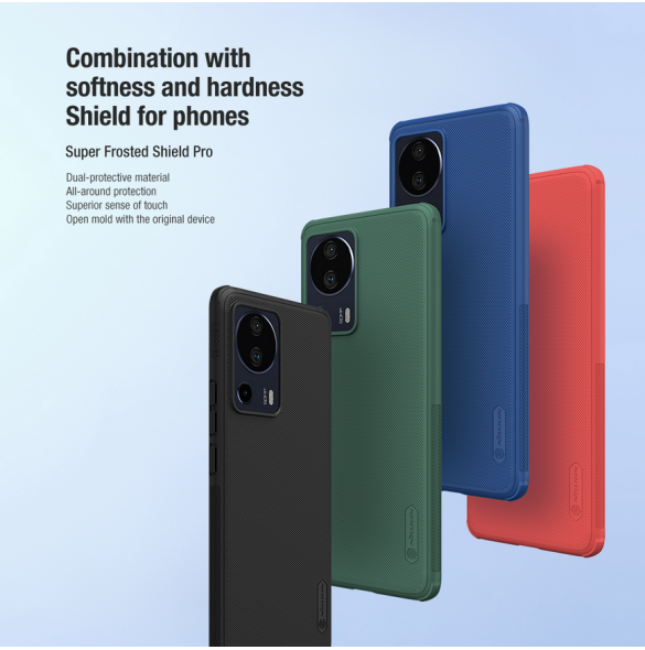 Nillkin Super Frosted PRO Back Cover för Xiaomi 13 Lite Black
