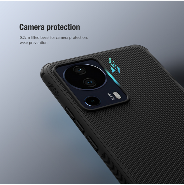 Nillkin Super Frosted PRO Back Cover för Xiaomi 13 Lite Black