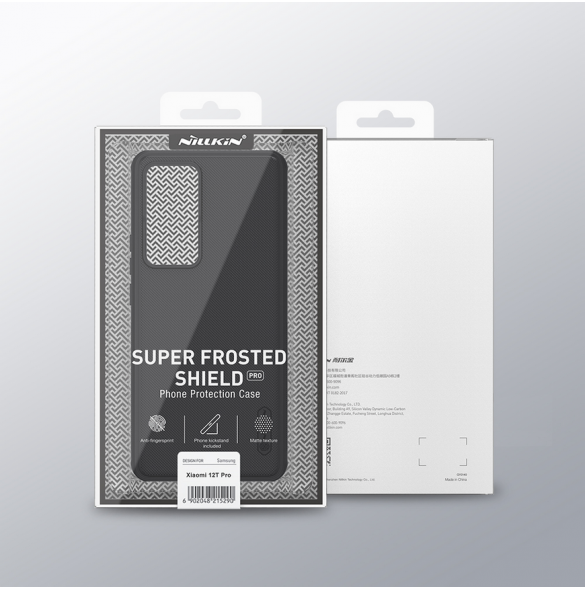 Nillkin Super Frosted PRO Back Cover för Xiaomi 12T Pro Black