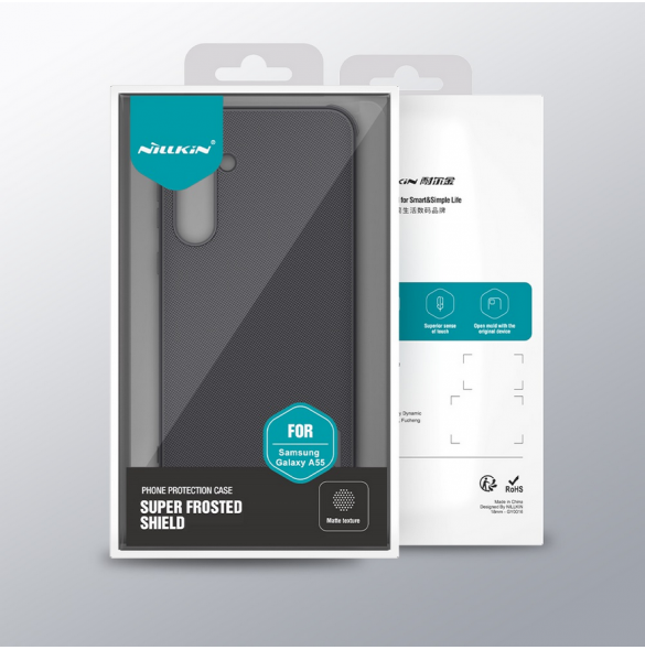 Nillkin Super Frosted PRO Bakskal till Samsung Galaxy A55 5G Blå