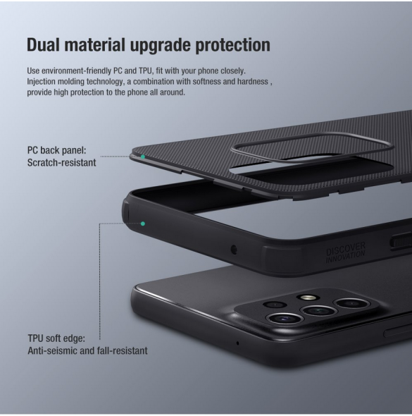 Nillkin Super Frosted PRO Bakskal till Samsung Galaxy A53 5G Svart