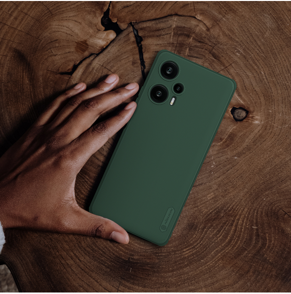 Nillkin Super Frosted PRO Back Cover för Poco F5 5G Deep Green