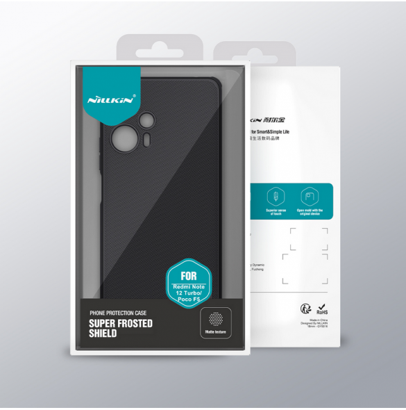 Nillkin Super Frosted PRO Back Cover för Poco F5 5G Deep Green