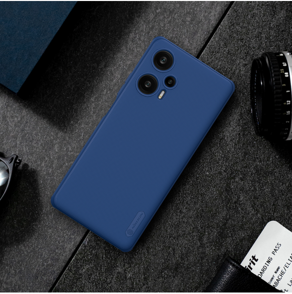 Nillkin Super Frosted PRO Back Cover för Poco F5 5G Blue