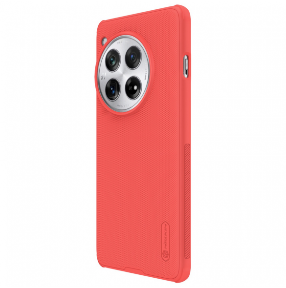 Nillkin Super Frosted PRO Back Cover för OnePlus 12 Red