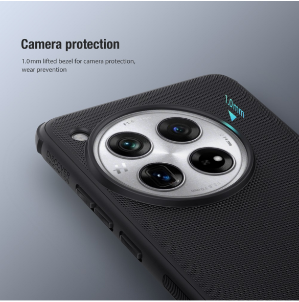 Nillkin Super Frosted PRO Back Cover för OnePlus 12 Blue