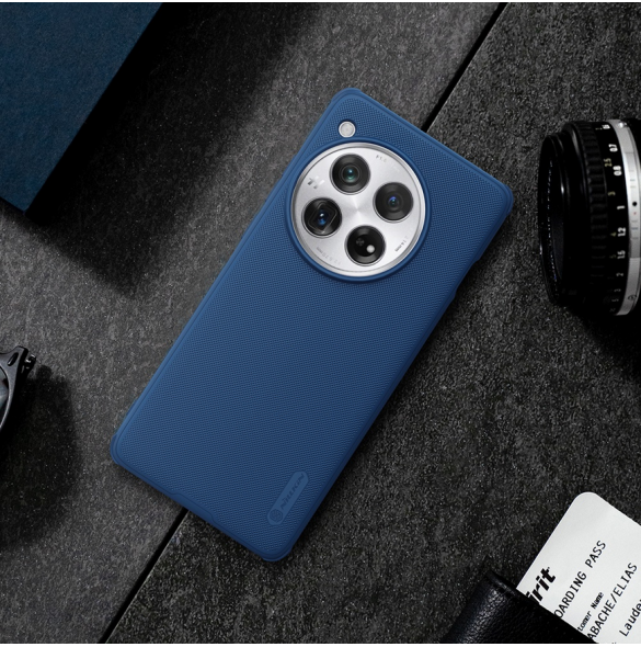 Nillkin Super Frosted PRO Back Cover för OnePlus 12 Blue