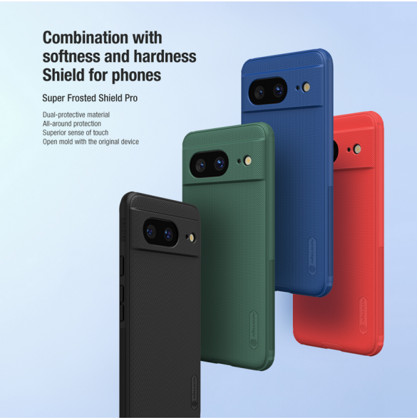 Nillkin Super Frosted PRO Back Cover för Google Pixel 8 Black