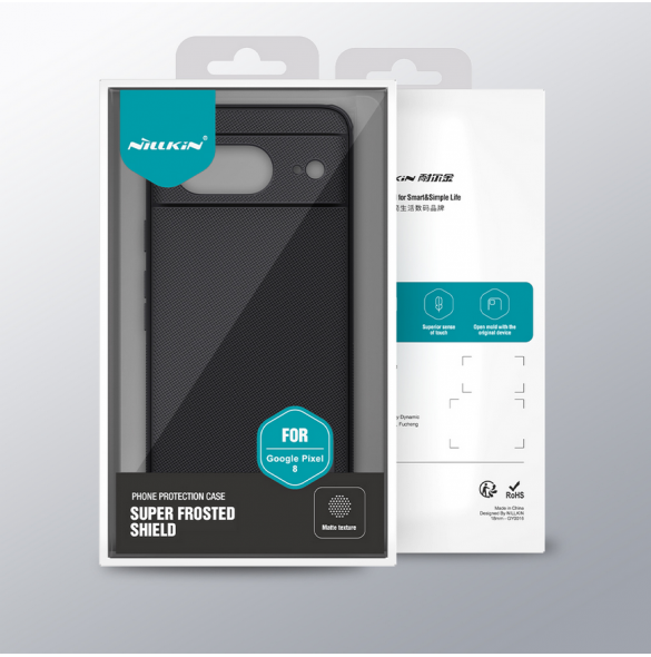 Nillkin Super Frosted PRO Back Cover för Google Pixel 8 Black