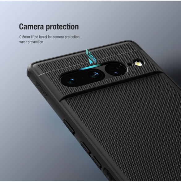 Nillkin Super Frosted PRO Back Cover för Google Pixel 7 Pro Black