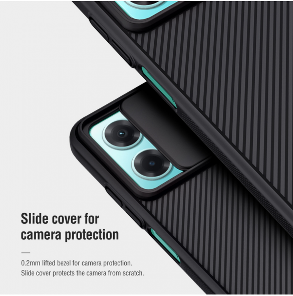 Nillkin CamShield Bakstycke till Xiaomi Redmi 10 5G Svart