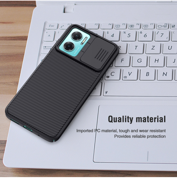 Nillkin CamShield Bakstycke till Xiaomi Redmi 10 5G Svart