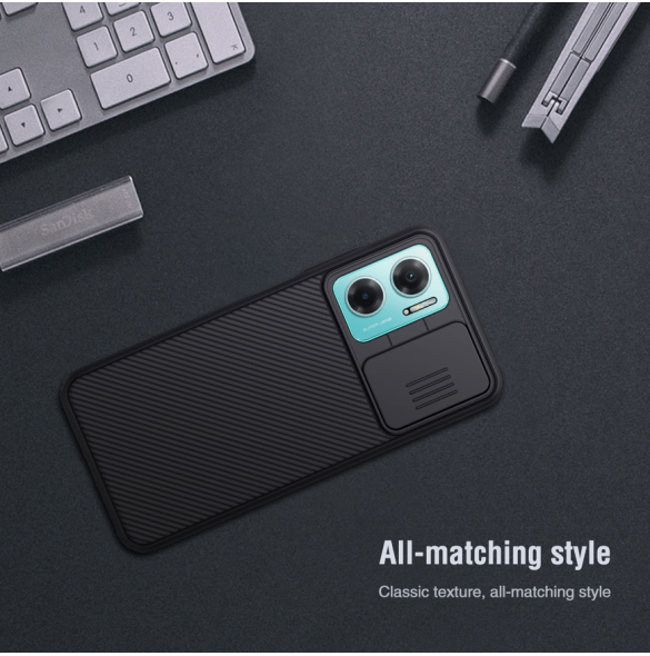 Nillkin CamShield Bakstycke till Xiaomi Redmi 10 5G Svart
