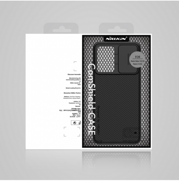 Nillkin CamShield Bakstycke till Xiaomi Redmi 10 5G Svart