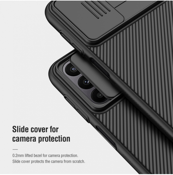 Nillkin CamShield Hard Case för Samsung Galaxy A23 Svart
