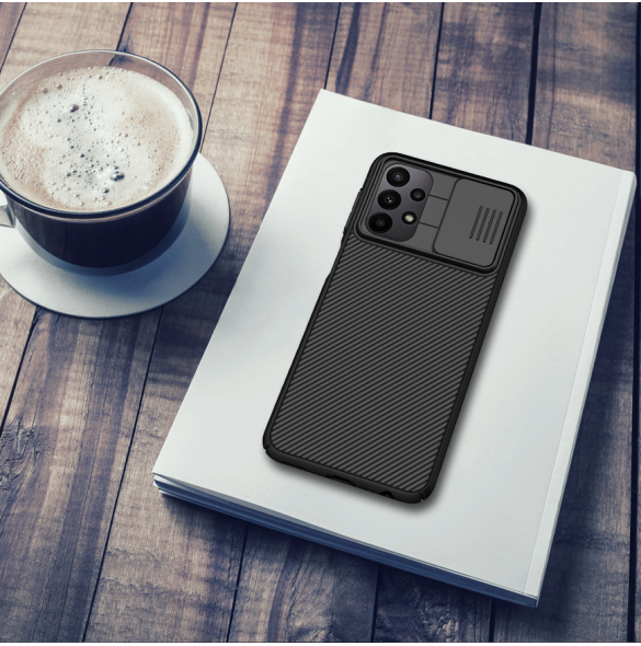 Nillkin CamShield Hard Case för Samsung Galaxy A23 Svart