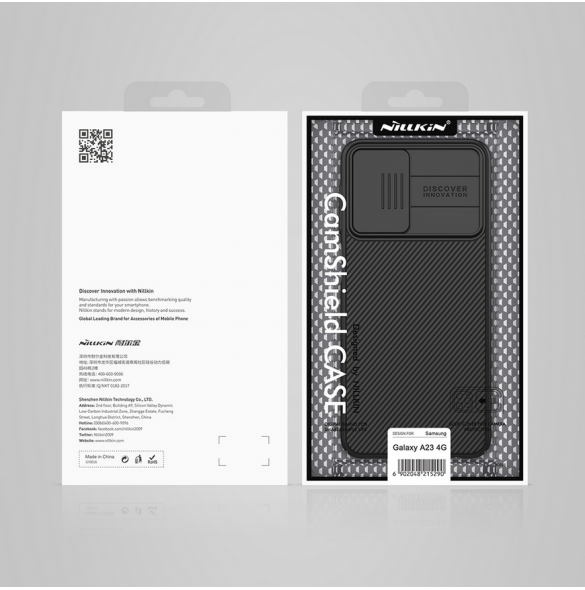 Nillkin CamShield Hard Case för Samsung Galaxy A23 Svart