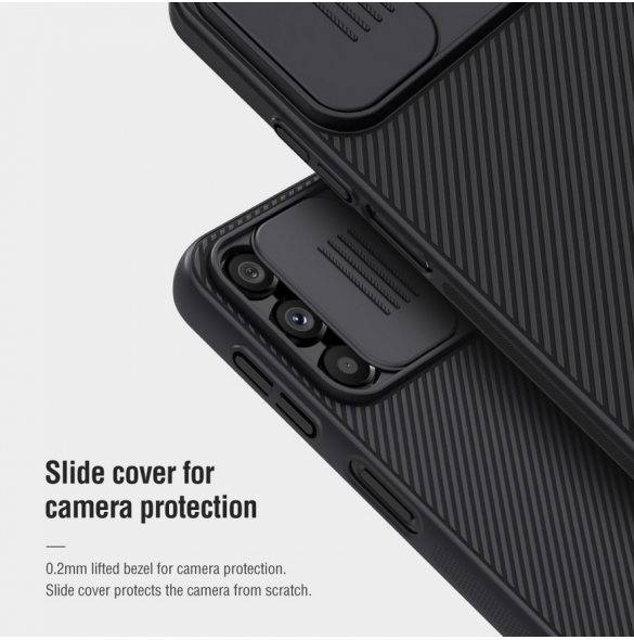 Nillkin CamShield Hard Case för Samsung Galaxy A14 4G Svart