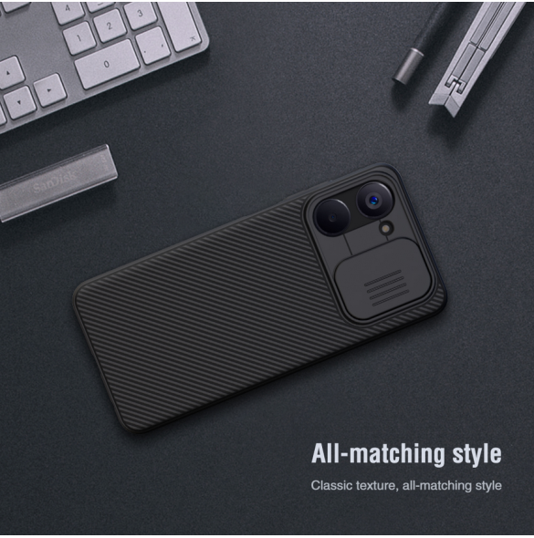 Nillkin CamShield Hard Case för Realme 10 4G Svart