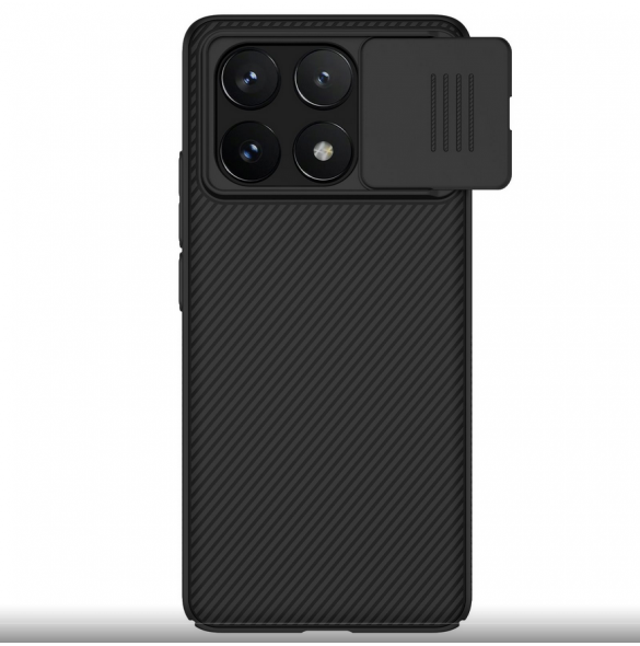 Nillkin CamShield Hard Case för Poco X6 Pro 5G Svart