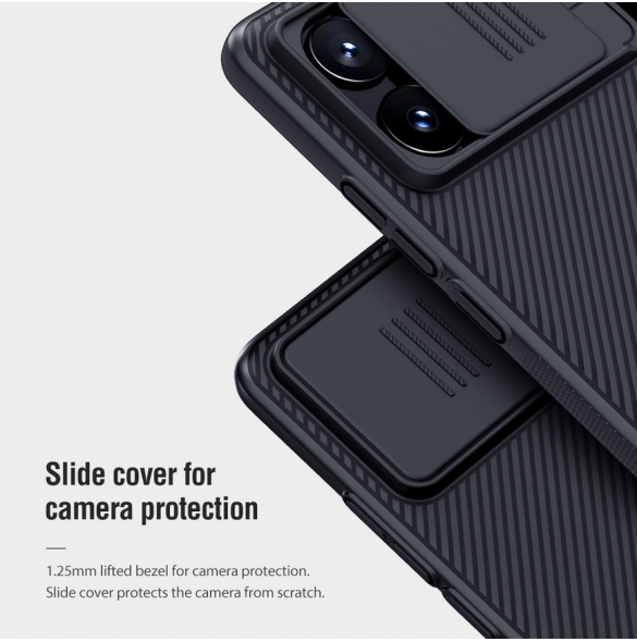 Nillkin CamShield Hard Case för Poco X6 Pro 5G Svart