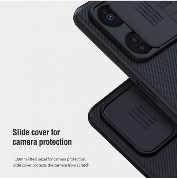 Nillkin CamShield Hard Case för OnePlus Nord CE 3 Lite Svart
