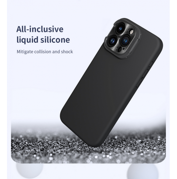 Nillkin LensWing Magnetic Hard Case för Apple iPhone 15 Pro Max Svart