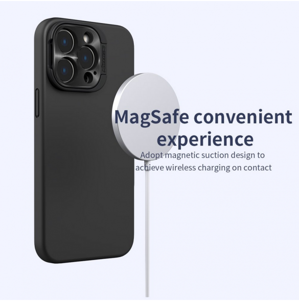 Nillkin LensWing Magnetic Hard Case för Apple iPhone 14 Pro Max Svart
