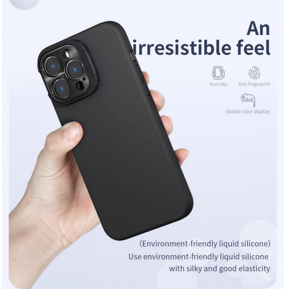 Nillkin LensWing Magnetic Hard Case för Apple iPhone 14 Pro Max Svart