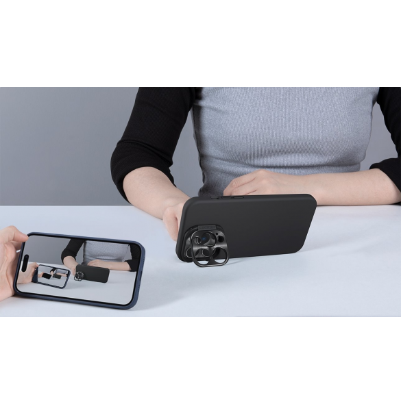Nillkin LensWing Magnetic Hard Case för Apple iPhone 14 Pro Max Svart