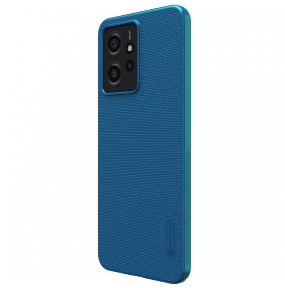 Nillkin Super Frosted Back Cover för Xiaomi Redmi Note 12 4G Peacock Blue