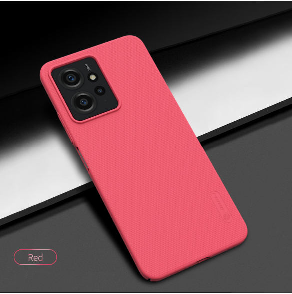 Nillkin Super Frosted Back Cover för Xiaomi Redmi Note 12 4G Bright Red