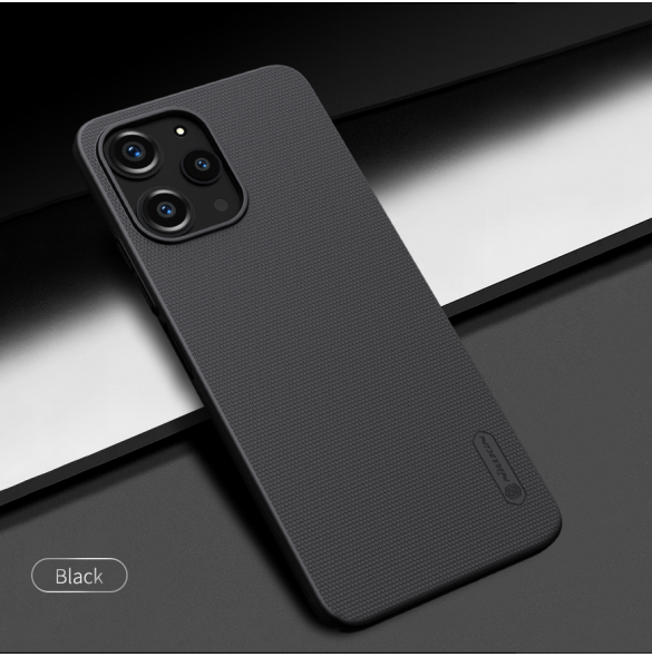 Nillkin Super Frosted Back Cover för Xiaomi Redmi 12 4G/5G Svart