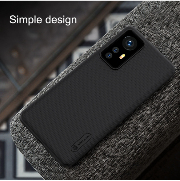 Nillkin Super Frosted Back Cover för Xiaomi 12/12X/12S Black