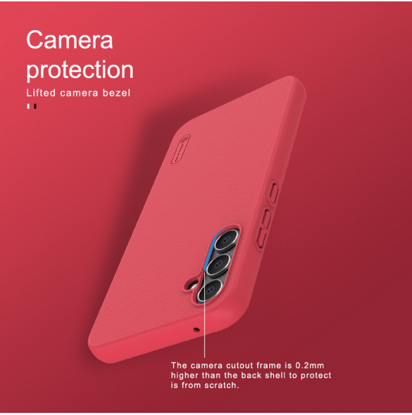 Nillkin Super Frosted Bakskal till Samsung Galaxy A34 5G Svart