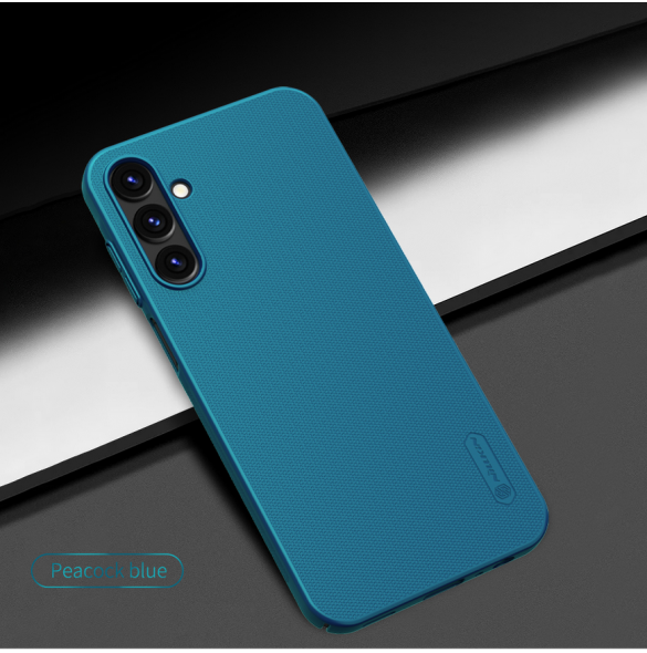 Nillkin Super Frosted Bakskal till Samsung Galaxy A15 5G Peacock Blue
