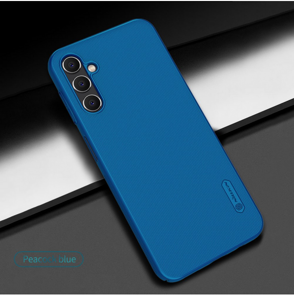 Nillkin Super Frosted Bakskal till Samsung Galaxy A14 4G Peacock Blue
