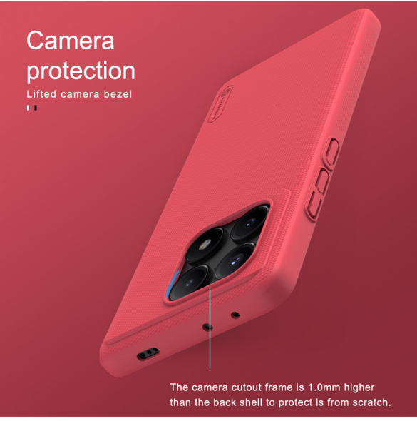 Nillkin Super Frosted Back Cover för Poco X6 Pro 5G White