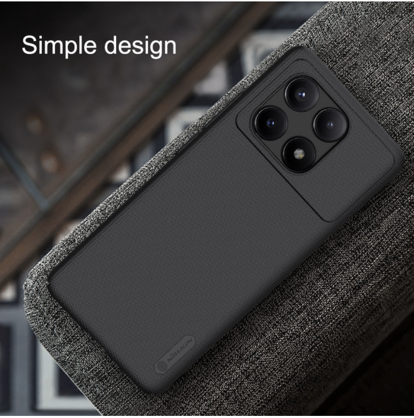 Nillkin Super Frosted Back Cover för Poco X6 Pro 5G Bright Red