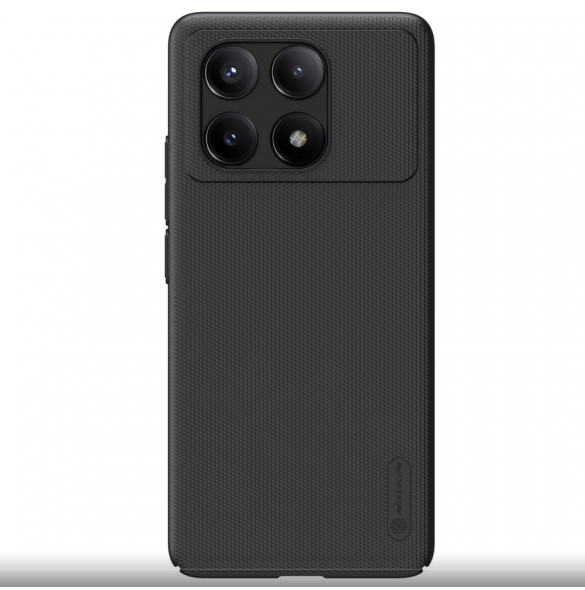 Nillkin Super Frosted Back Cover för Poco X6 Pro 5G Svart