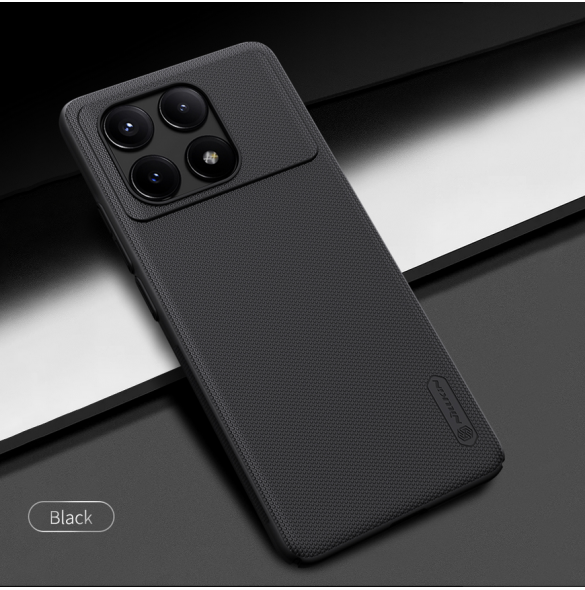 Nillkin Super Frosted Back Cover för Poco X6 Pro 5G Svart