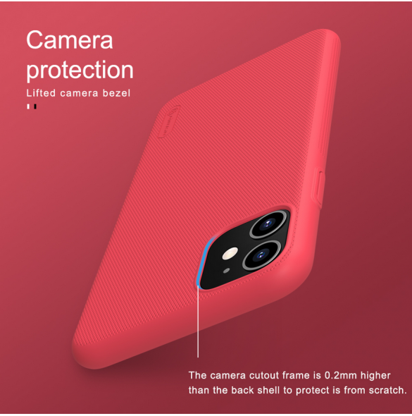 Nillkin Super Frosted Bakskal till Apple iPhone 11 Svart