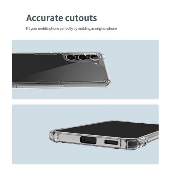 Nillkin Nature TPU PRO skal till Samsung Galaxy S23+ Transparent
