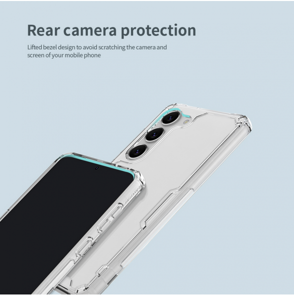 Nillkin Nature TPU PRO skal till Samsung Galaxy S23+ Transparent