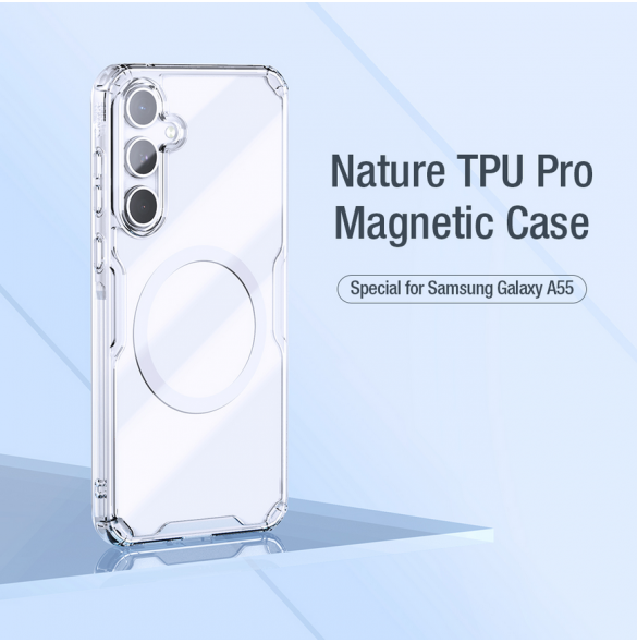 Nillkin Nature TPU PRO Skal till Samsung Galaxy A55 5G Transparent