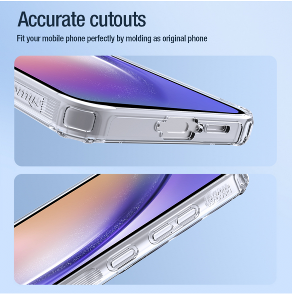 Nillkin Nature TPU PRO Skal till Samsung Galaxy A55 5G Transparent