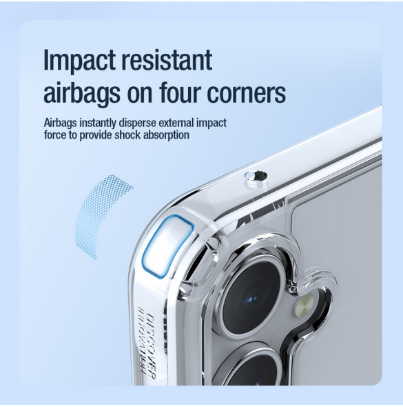 Nillkin Nature TPU PRO Skal till Samsung Galaxy A55 5G Transparent