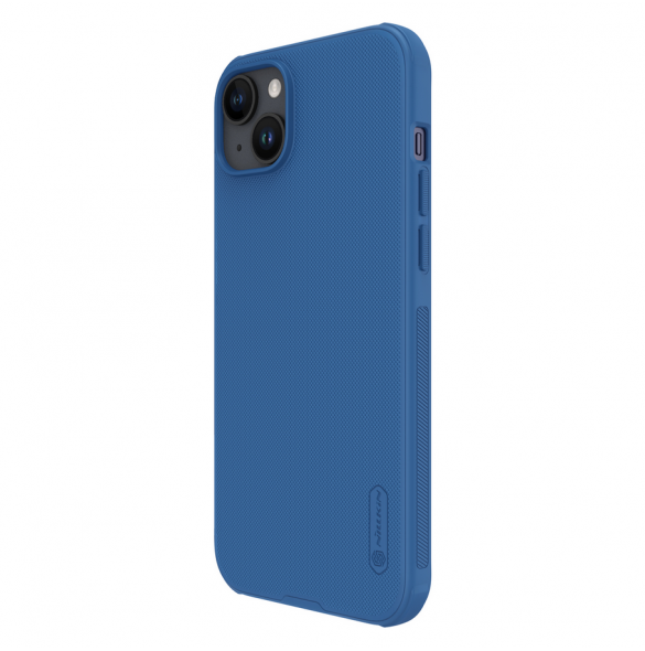 Nillkin Super Frosted PRO magnetiskt bakskal till Apple iPhone 15 Plus Blå