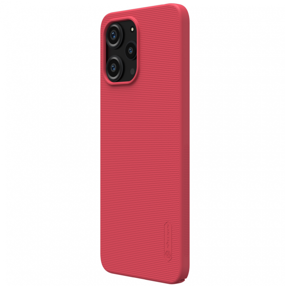Nillkin Super Frosted Back Cover för Xiaomi Redmi 12 4G/5G Bright Red